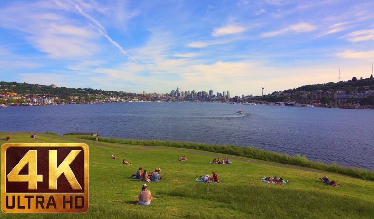 View from Gas Works Park in Seattle – 4K (Ultra HD) City Life  – Trailer